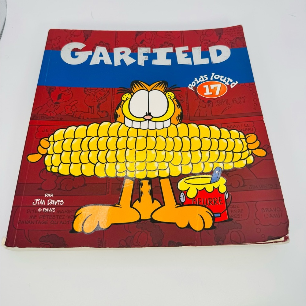 Garfield Poids Lourd Heavy Weight 17 French Comic Book Graphic Novel